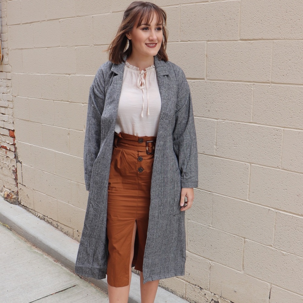 ❤️HP❤️Belted Trench Coat
